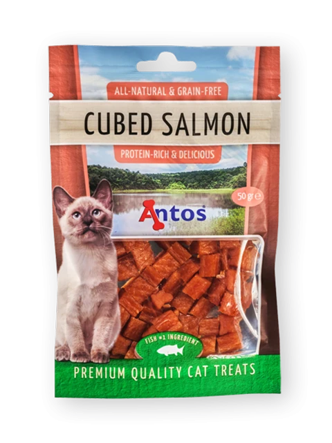 Cat Treats Cubed Lachs 50 gr