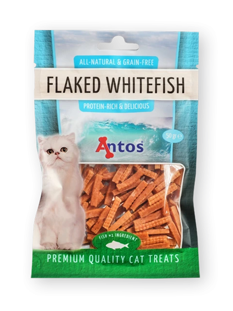 Cat Treats Flaked Weißfisch 50 gr