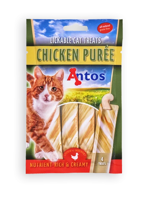 Cat Treats Purée Huhn 4 Stück