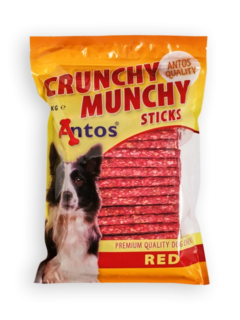 Crunchy Munchy Sticks 5'' 10 mm Rot