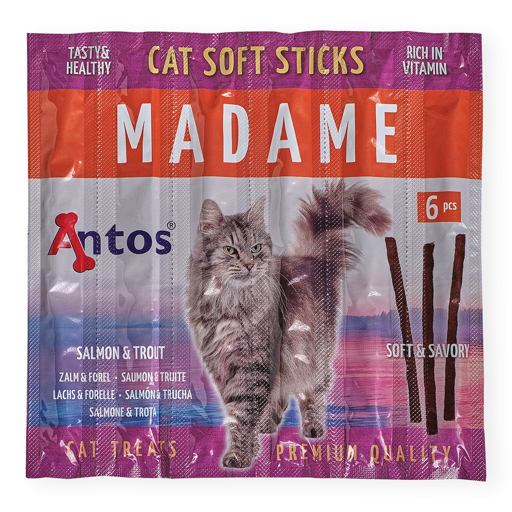 Cat Soft Sticks Madame Lachs&Forelle 6 Stück