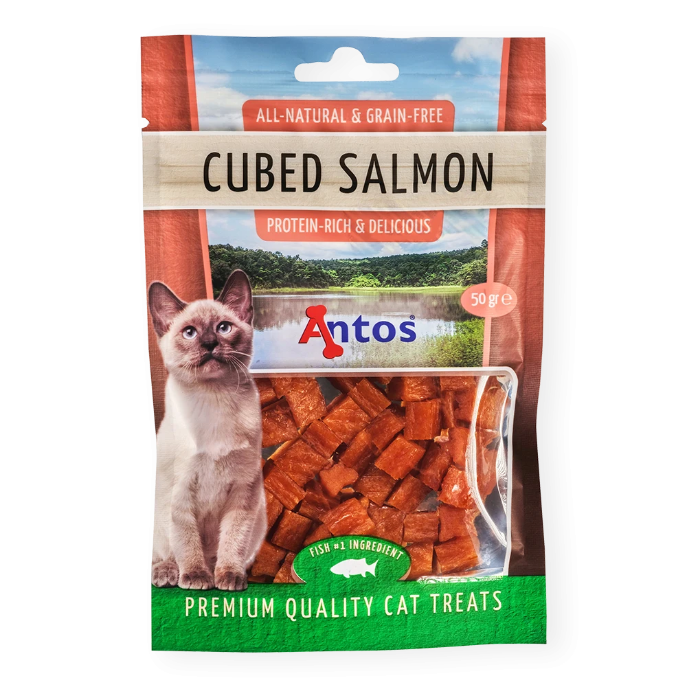 Cat Treats Cubed Lachs 50 gr