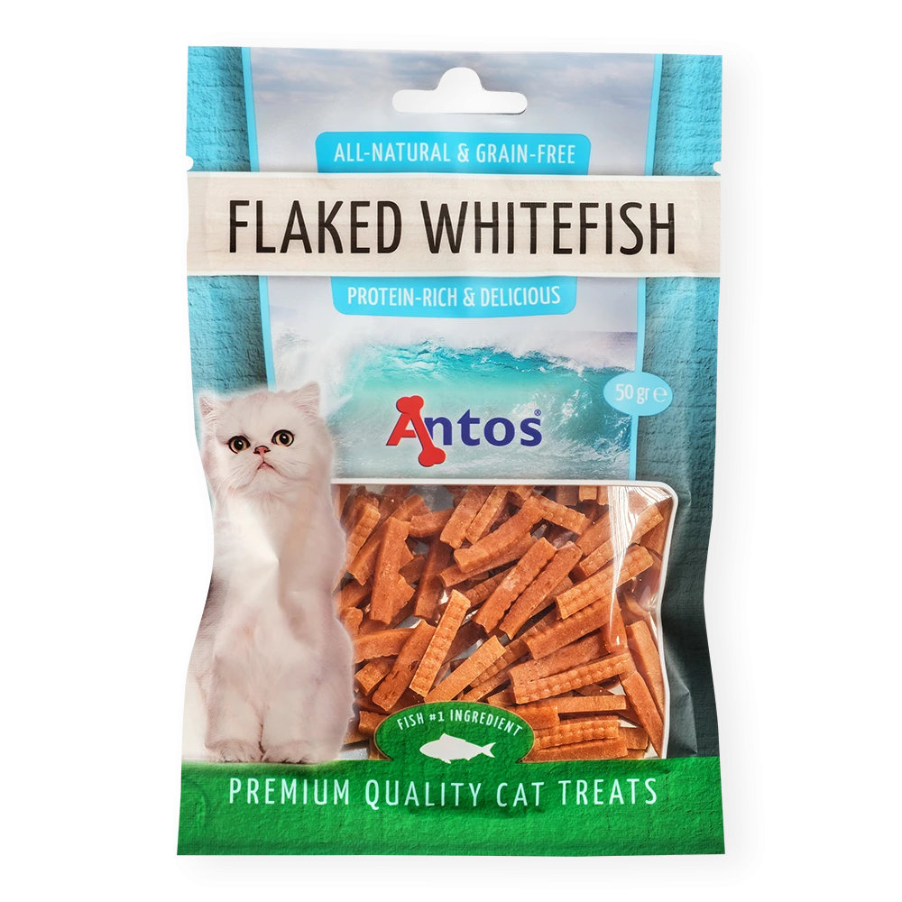 Cat Treats Flaked Weißfisch 50 gr