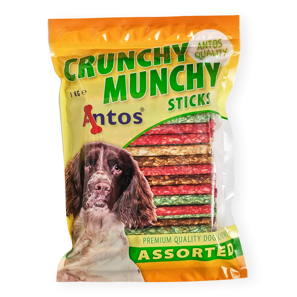 Crunchy Munchy Sticks 5" 10 mm Sortiert