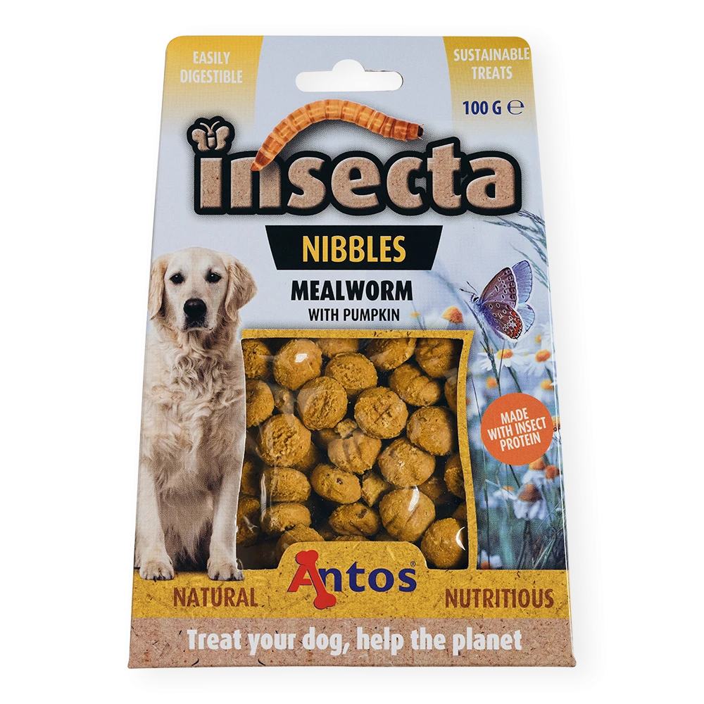 Insecta Nibbles Mehlwurm & Kürbis 100 gr