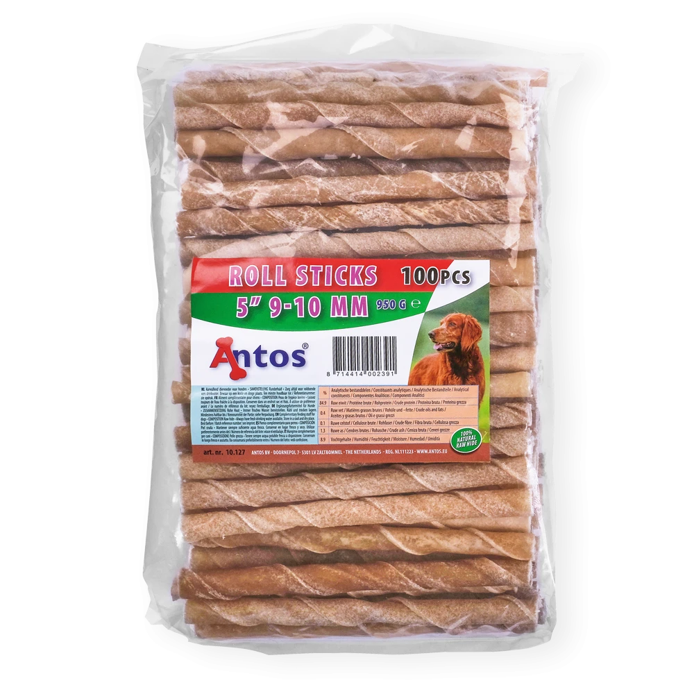 Rinderhaut Kaurollen 5'' 9-10 mm 100 Stück