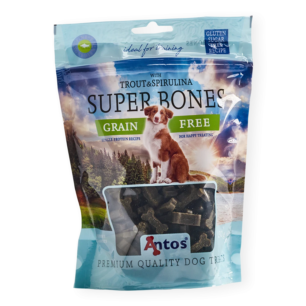 Super Bones Forelle&Spirulina 150 gr