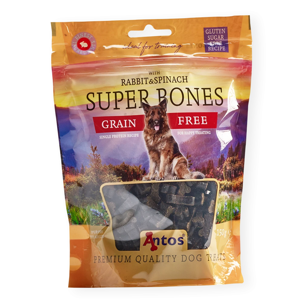 Super Bones Kaninchen&Spinat 150 gr