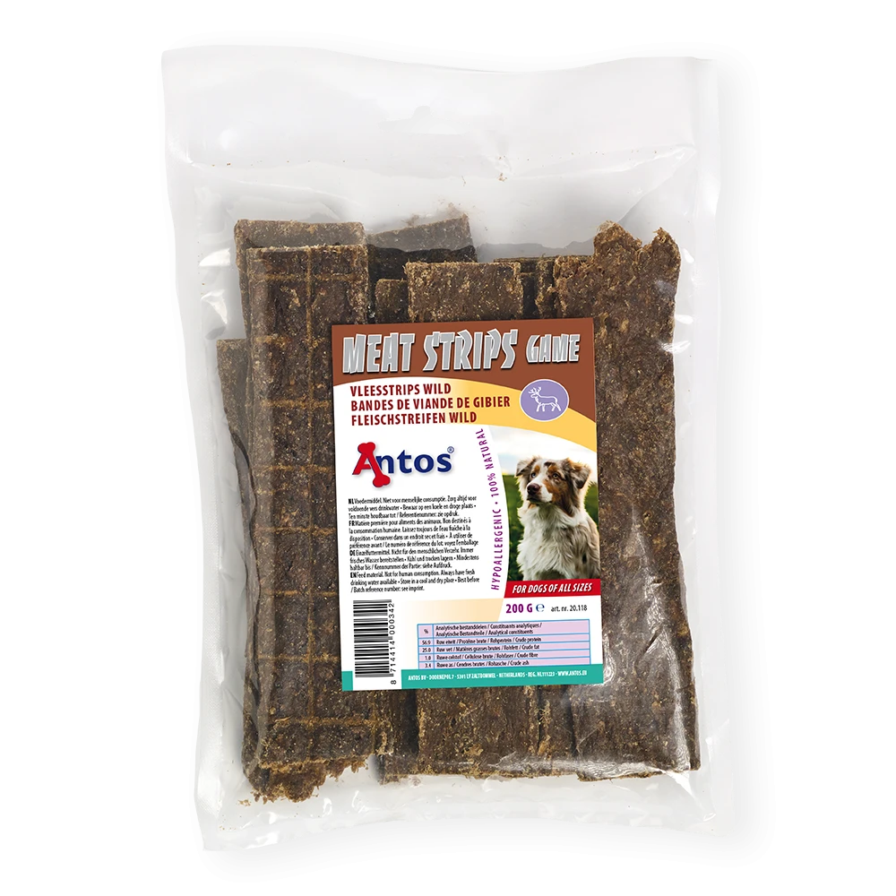 Fleischstreifen Wild 200 gr