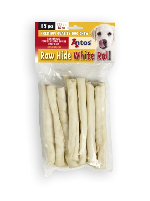 Raw Hide White Roll 15 Stück