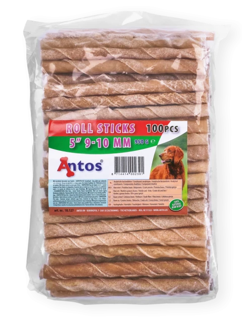 Rinderhaut Kaurollen 5'' 9-10 mm 100 Stück