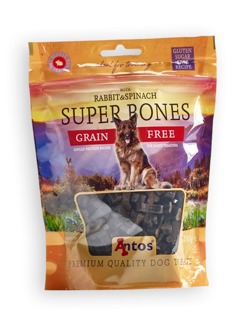 Super Bones Kaninchen&Spinat 150 gr