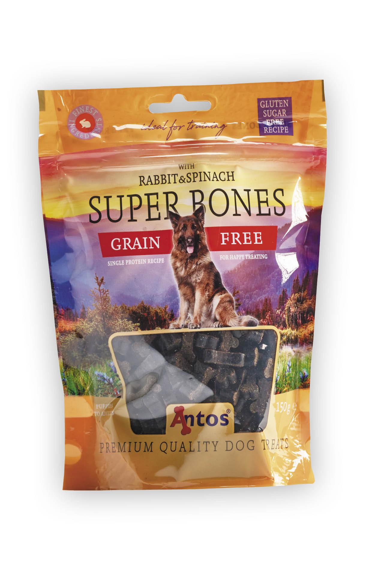 Super Bones Kaninchen & Spinat