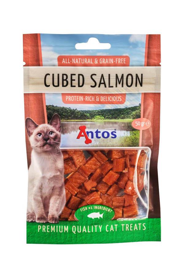 Cat Treats Cubed Lachs Katzenleckerlis