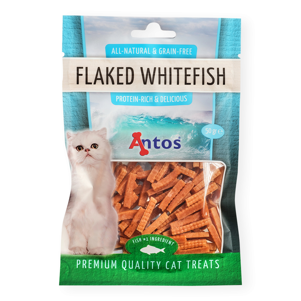 Cat Treats Flaked Weißfisch 50 gr