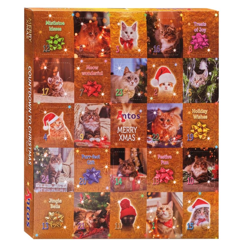 Weihnachts-Adventskalender 200 gr - Katze