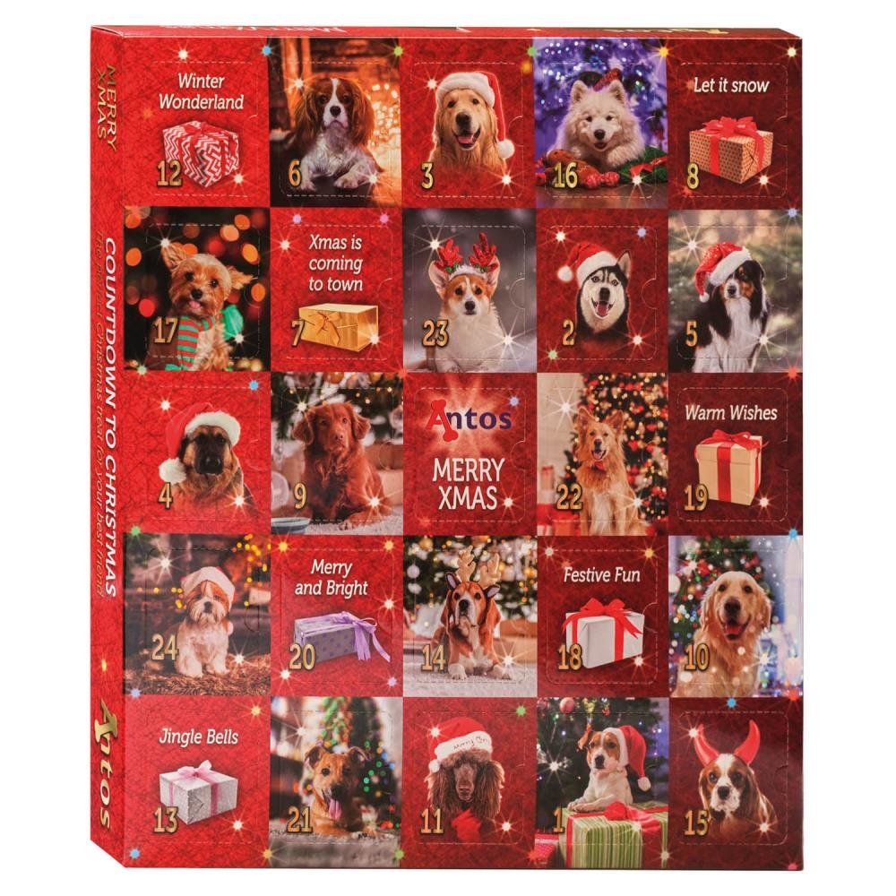 Weihnachts-Adventskalender 225 gr - Hund
