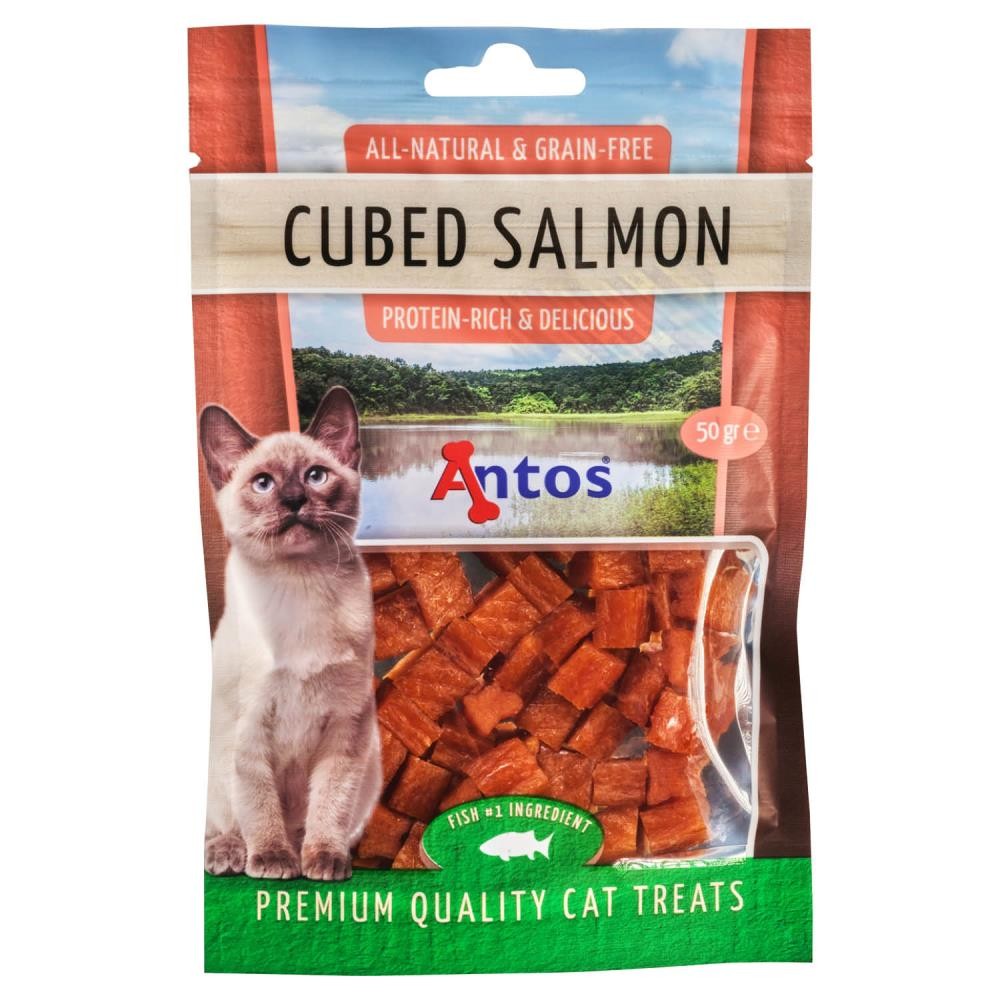 Cat Treats Cubed Lachs 50 gr