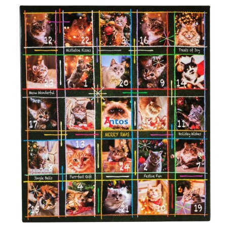 Weihnachts-Adventskalender 200 gr - Katze