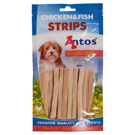 Chicken&Fish Strips 100 gr