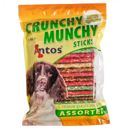 Crunchy Munchy Sticks 5" 10 mm Sortiert