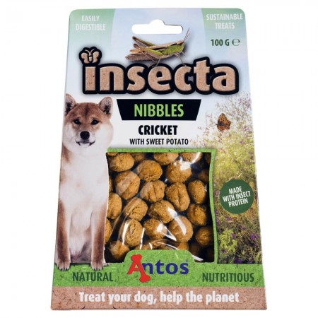 Insecta Nibbles Grillen & Süßkartoffel 100 gr