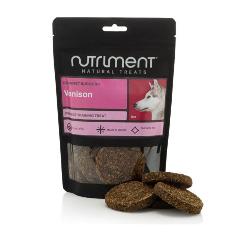 Nutriment Burger mit Hirsch 200 gr