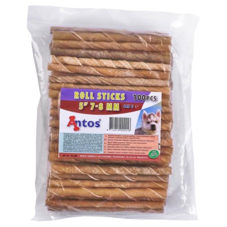 Rinderhaut Kaurollen 5'' 7-8 mm 100 Stück