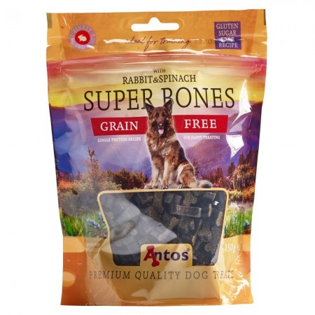 Super Bones Kaninchen&Spinat 150 gr